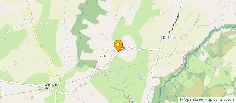 localisation de l'entreprise MONSIEUR JEAN BLAVON-DUCHESNE  BOLAZEC