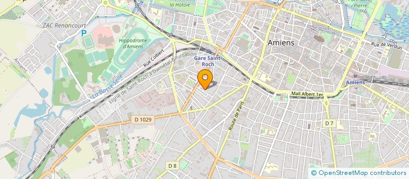 localisation de l'entreprise MONSIEUR JEAN BLIN à AMIENS