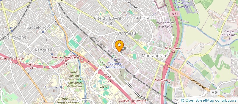 localisation de l'entreprise MONSIEUR JEAN BLOCH à TOULOUSE