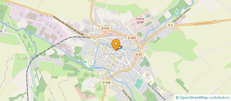 localisation de l'entreprise MONSIEUR JEAN BLOMME à DOULLENS
