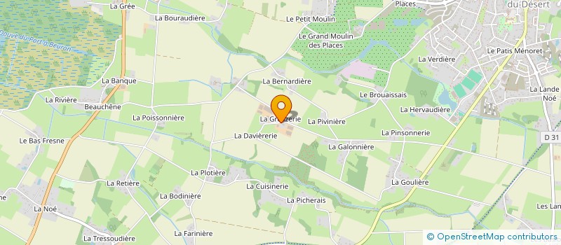 localisation de l'entreprise MONSIEUR JEAN BLOURDE à SAINT-MARS-DU-DESERT