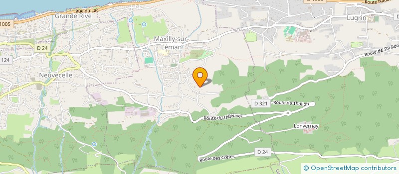 localisation de l'entreprise MONSIEUR JEAN BOCCARD  THOLLON-LES-MEMISES