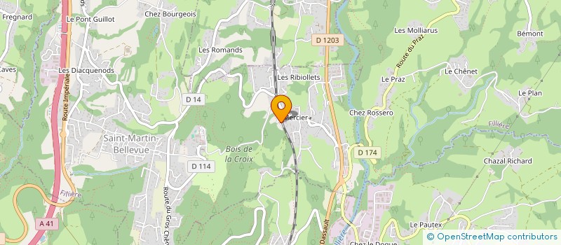 localisation de l'entreprise MONSIEUR JEAN BOCQUET à FILLIERE