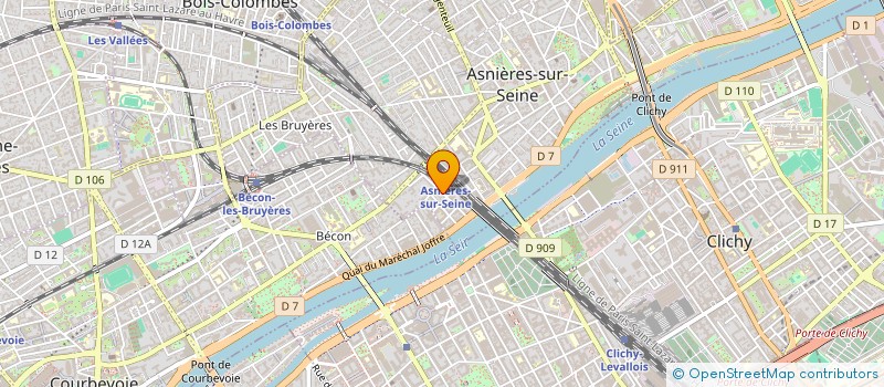 localisation de l'entreprise MONSIEUR JEAN BODET  ASNIERES-SUR-SEINE