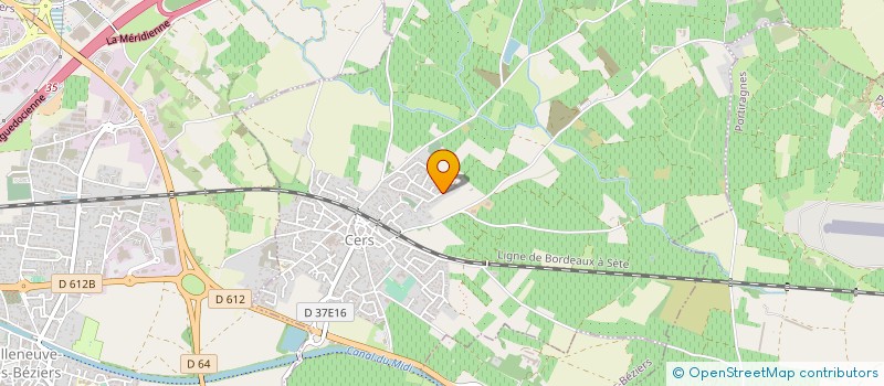 localisation de l'entreprise MONSIEUR JEAN BODIN  CERS