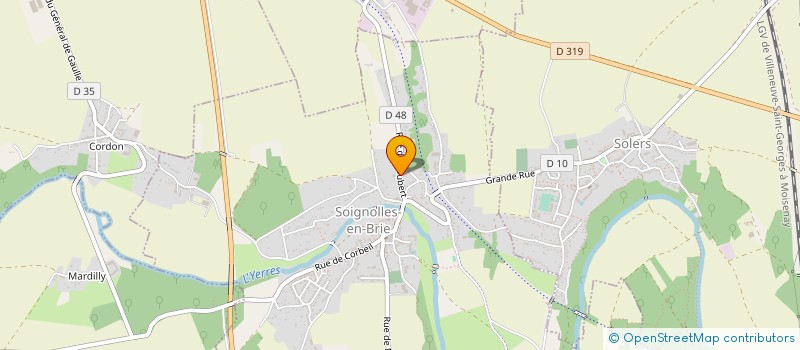 localisation de l'entreprise MONSIEUR JEAN BODSON  SOIGNOLLES-EN-BRIE