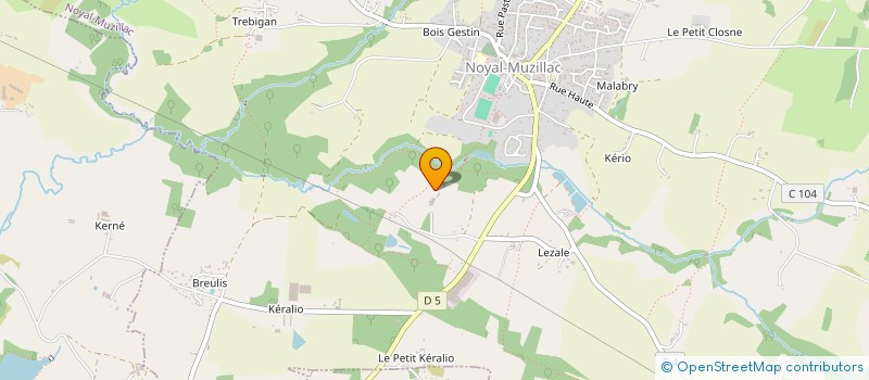 localisation de l'entreprise MONSIEUR JEAN BOEFFARD  MUZILLAC