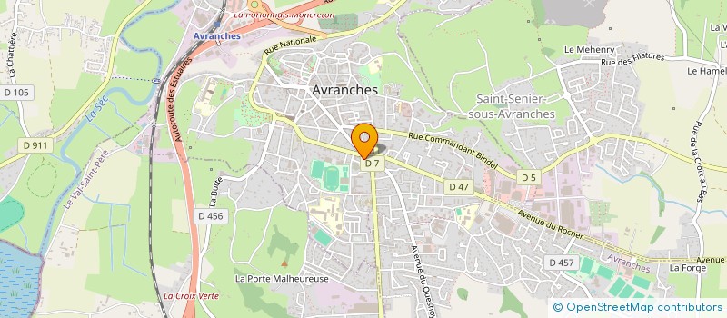 localisation de l'entreprise MONSIEUR JEAN BOELLE  AVRANCHES