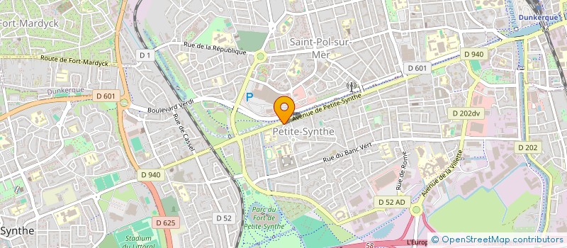 localisation de l'entreprise MONSIEUR JEAN BOETE à DUNKERQUE