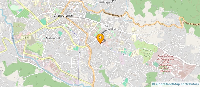 localisation de l'entreprise MONSIEUR JEAN BOETTI  DRAGUIGNAN