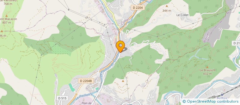 localisation de l'entreprise MONSIEUR JEAN BOHER  L'ESCARENE