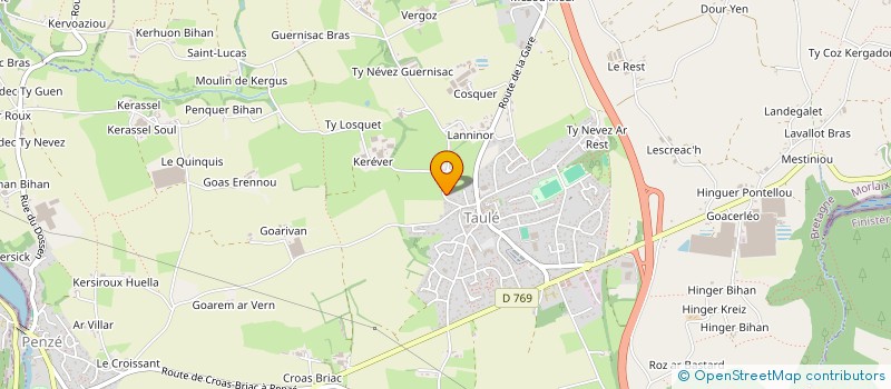 localisation de l'entreprise MONSIEUR JEAN BOHIC  TAULE