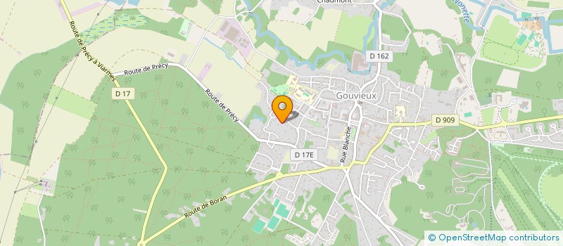 localisation de l'entreprise MONSIEUR JEAN BOICHOT  GOUVIEUX