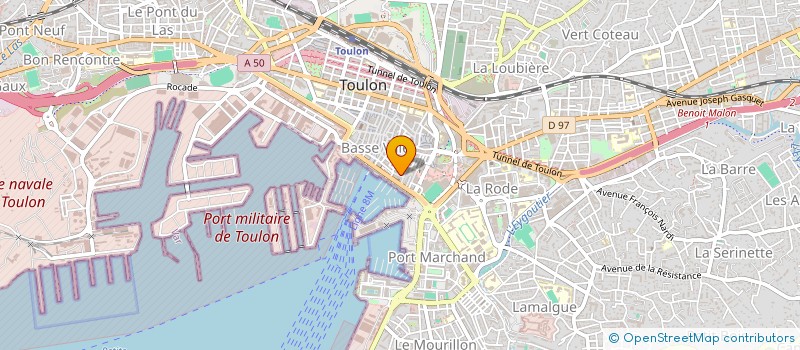 localisation de l'entreprise MONSIEUR JEAN BOILLON à TOULON