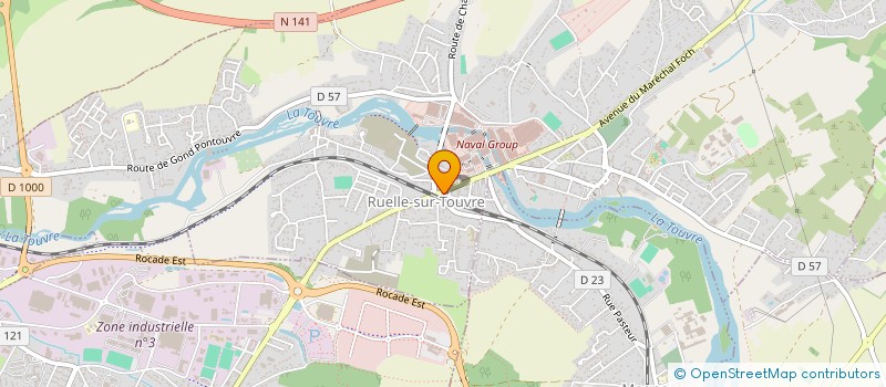 localisation de l'entreprise MONSIEUR JEAN BOINON  RUELLE-SUR-TOUVRE