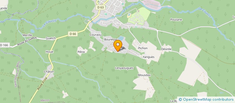 localisation de l'entreprise MONSIEUR JEAN BOIS  MEZOS