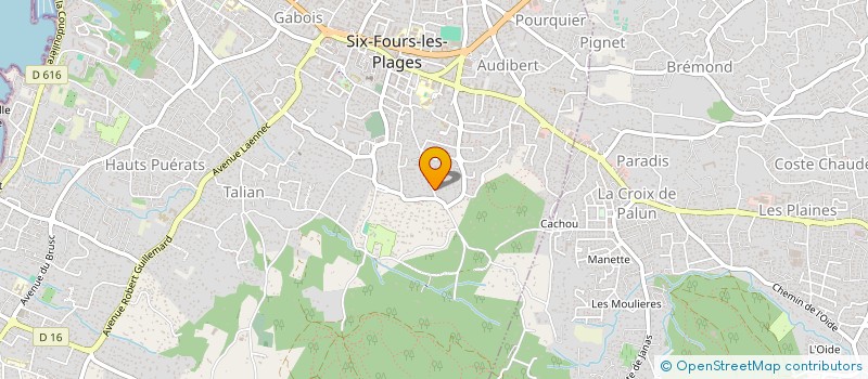 localisation de l'entreprise MONSIEUR JEAN BOIS  SIX-FOURS-LES-PLAGES