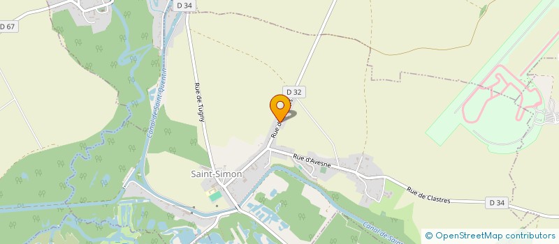 localisation de l'entreprise MONSIEUR JEAN BOISSADY  SAINT-SIMON