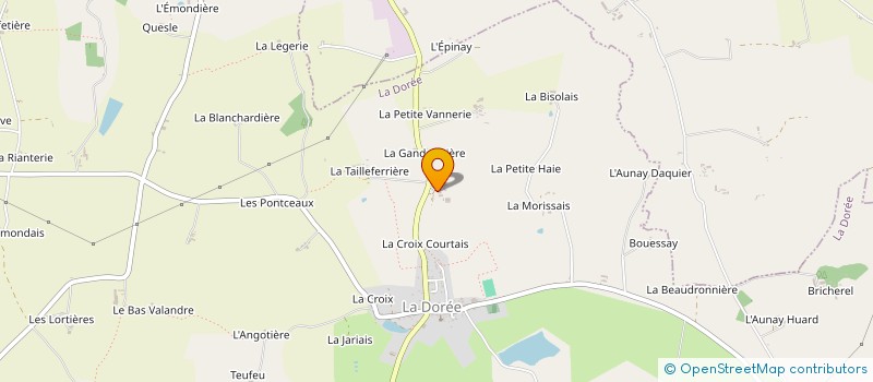 localisation de l'entreprise MONSIEUR JEAN BOISSEL à LA DOREE