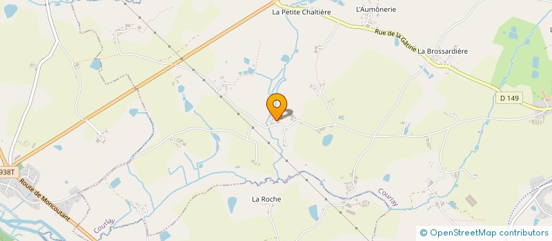 localisation de l'entreprise MONSIEUR JEAN BOISSINOT  COURLAY