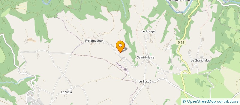 localisation de l'entreprise MONSIEUR JEAN BOISSONNADE  TREMOUILLES