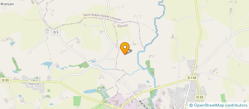 localisation de l'entreprise MONSIEUR JEAN BOITTIN  GORRON