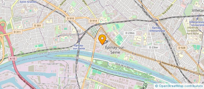 localisation de l'entreprise MONSIEUR JEAN BOIVIN à EPINAY-SUR-SEINE