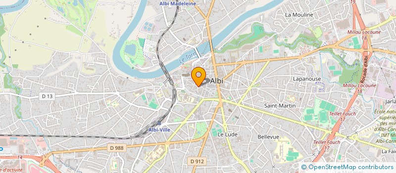 localisation de l'entreprise MONSIEUR JEAN BOIXEDA à ALBI