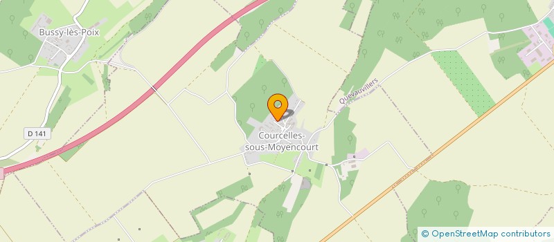 localisation de l'entreprise MONSIEUR JEAN BOLLE à COURCELLES-SOUS-MOYENCOURT