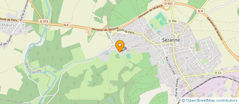 localisation de l'entreprise MONSIEUR JEAN BOLLOT  SEZANNE