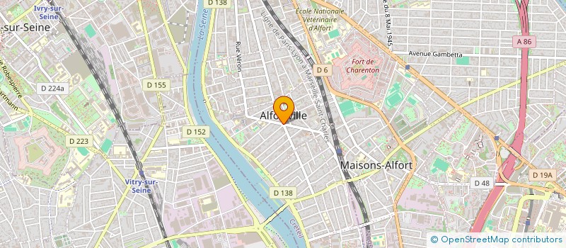 localisation de l'entreprise MONSIEUR JEAN BONALDI à ALFORTVILLE