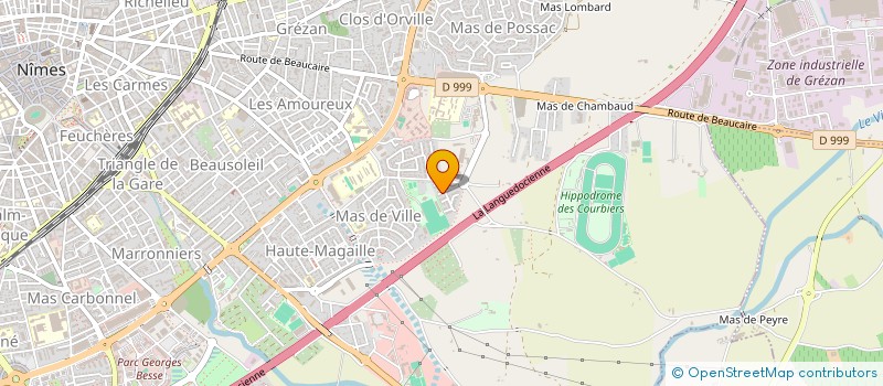 localisation de l'entreprise MONSIEUR JEAN BONARDEL  NIMES