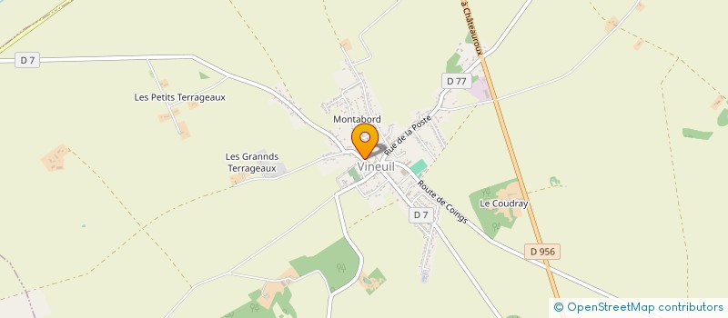localisation de l'entreprise MONSIEUR JEAN BONAZ à VINEUIL