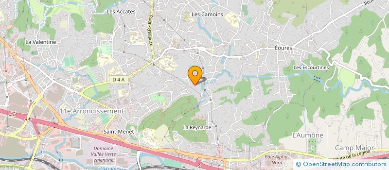 localisation de l'entreprise MONSIEUR JEAN BONDIERLANGE  MARSEILLE