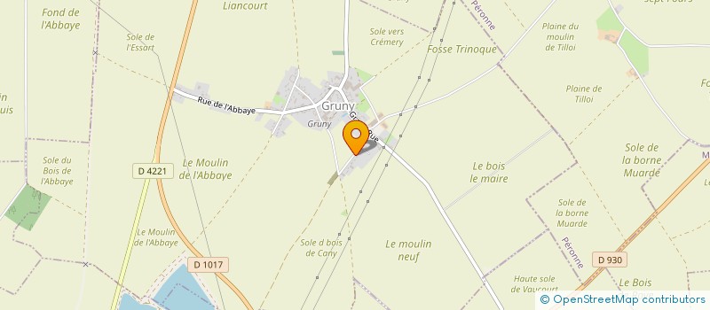 localisation de l'entreprise MONSIEUR JEAN BONELLE  L'ECHELLE-SAINT-AURIN