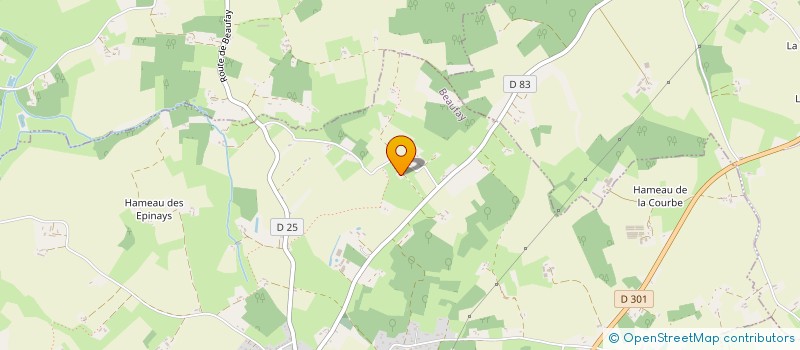 localisation de l'entreprise MONSIEUR JEAN BONETAT  BEAUFAY