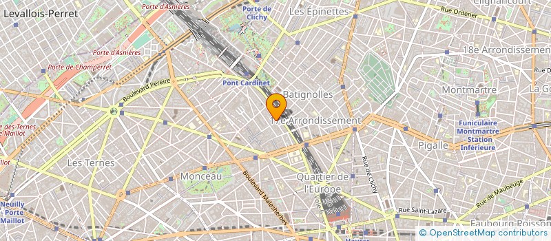 localisation de l'entreprise MONSIEUR JEAN BONETTO à PARIS