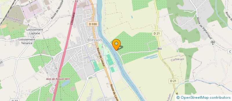 localisation de l'entreprise MONSIEUR JEAN BONGRAT  MONTAUBAN