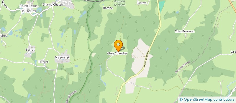 localisation de l'entreprise MONSIEUR JEAN BONHOMME  PESCHADOIRES