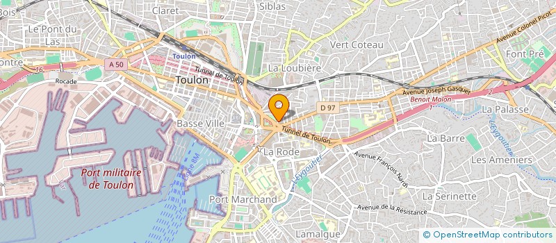 localisation de l'entreprise MONSIEUR JEAN BONI à TOULON