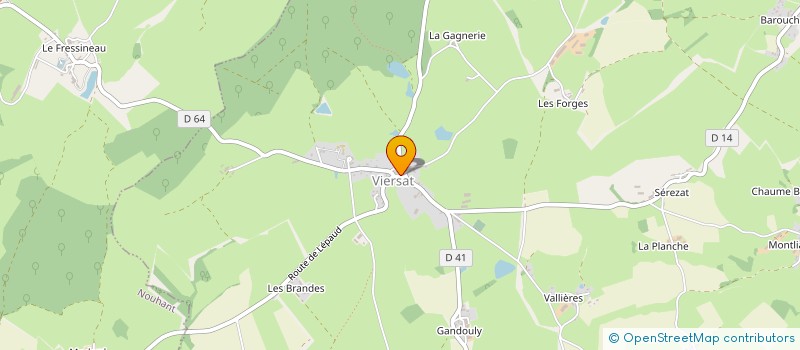 localisation de l'entreprise MONSIEUR JEAN BONICHON à VIERSAT