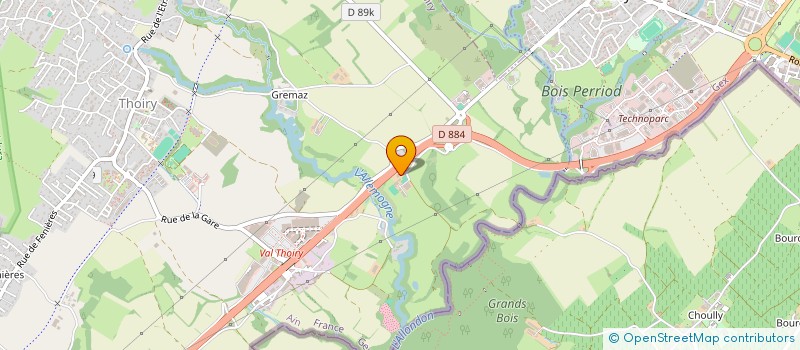 localisation de l'entreprise MONSIEUR JEAN BONIER  THOIRY