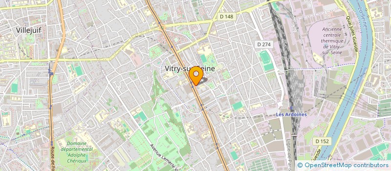 localisation de l'entreprise MONSIEUR JEAN BONIFACE à VITRY-SUR-SEINE