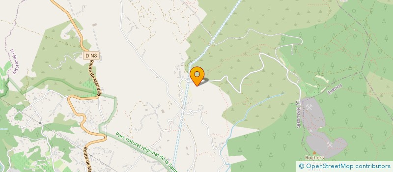 localisation de l'entreprise MONSIEUR JEAN BONIFAY  LE BEAUSSET