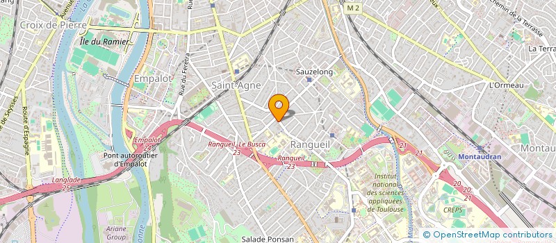 localisation de l'entreprise MONSIEUR JEAN BONIFFAY à TOULOUSE