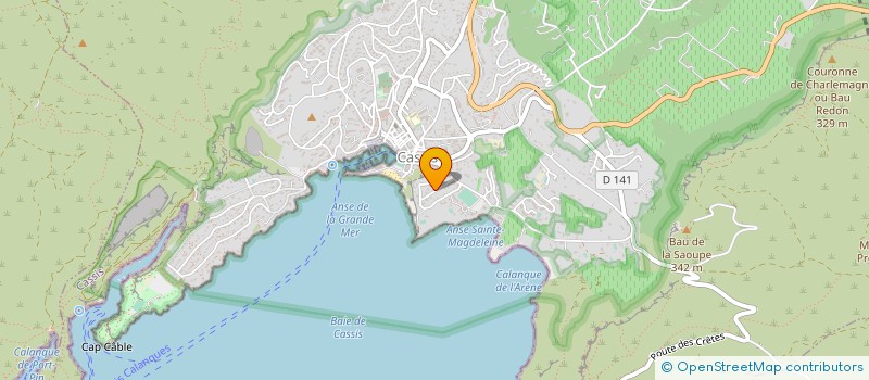 localisation de l'entreprise MONSIEUR JEAN BONJOUX  CASSIS