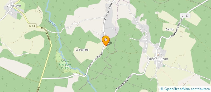 localisation de l'entreprise MONSIEUR JEAN BONNEMENT  ONESSE-LAHARIE