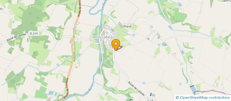 localisation de l'entreprise MONSIEUR JEAN BONNET  NERAC