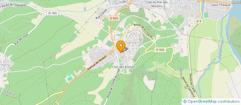 localisation de l'entreprise MONSIEUR JEAN BONNET  SANCERRE