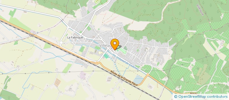 localisation de l'entreprise MONSIEUR JEAN BONNIN  VILLELAURE